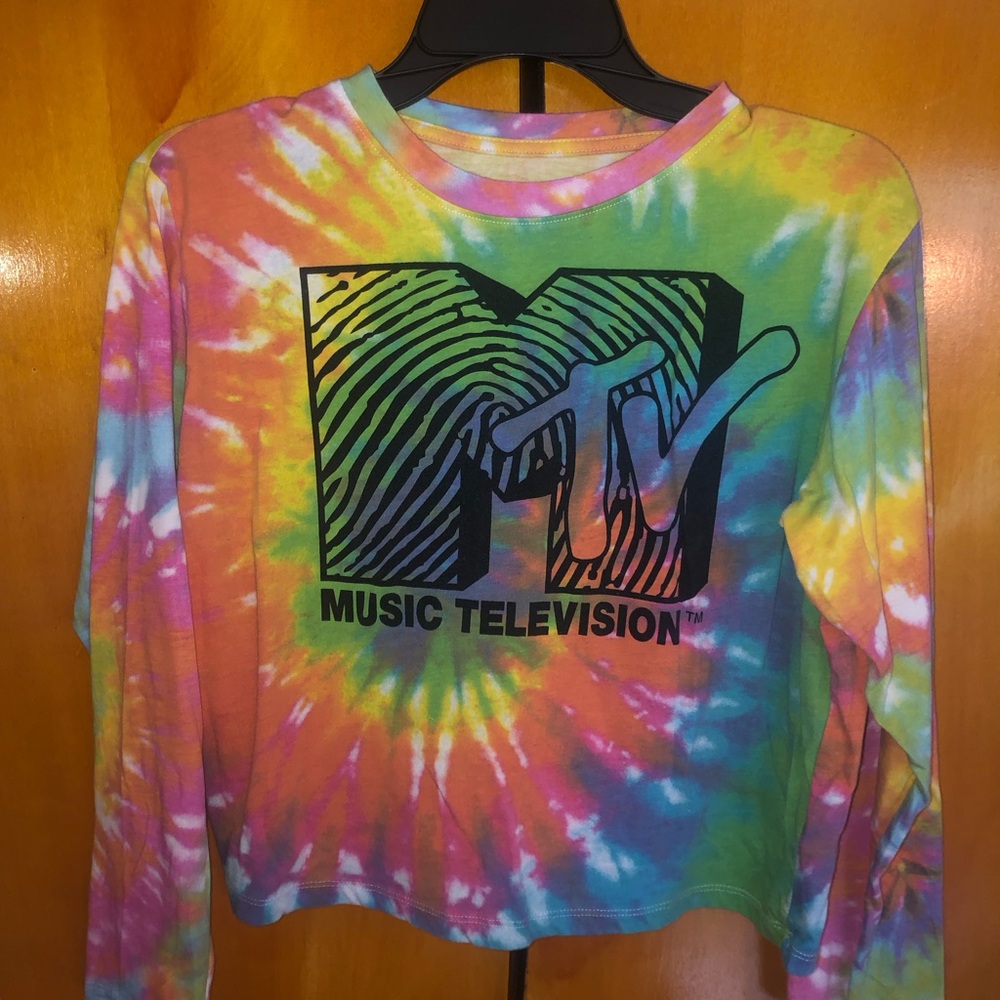Tie-Dye MTV Long Sleeve Shirt